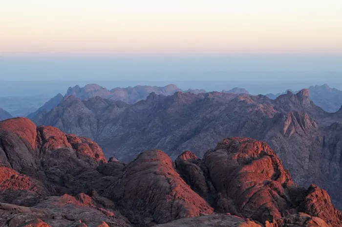 Sunrise on Mount Sinai - Egypt