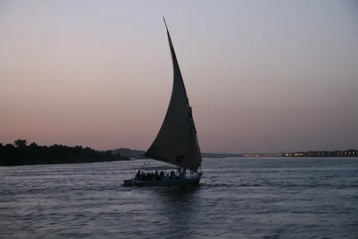 Felucca at Aswan - panoramio