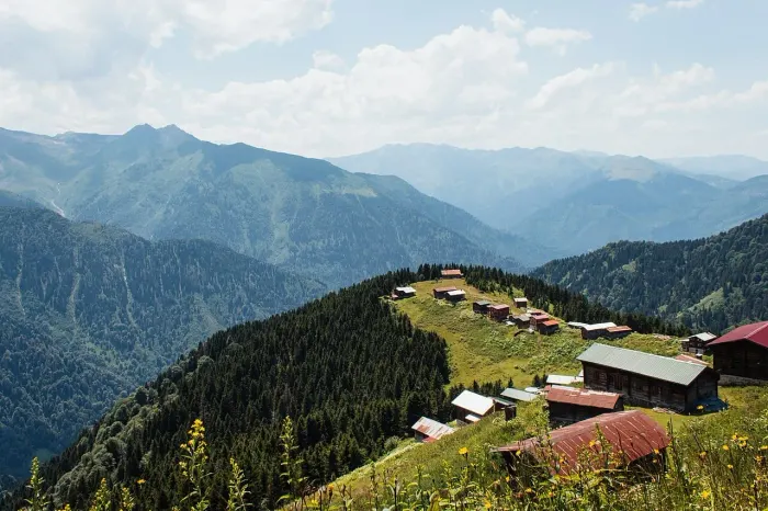 Settlements on the moutains