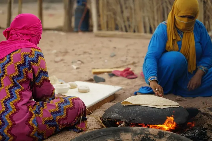 “Farashih”, traditional bedouin bread